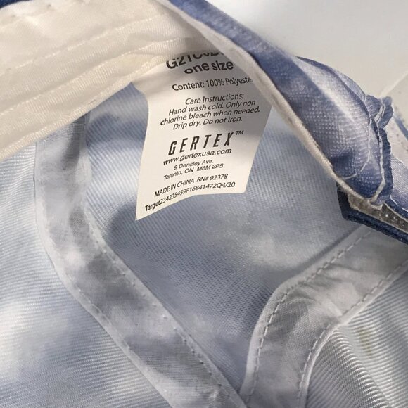 Custom Tie Dye Skate Surf Adjustable Hat Cap - Picture 4 of 5